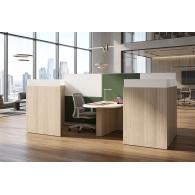 Estacion de trabajo de oficina de cubiculo