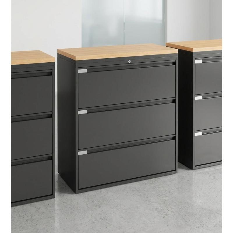 Archivero Metálico Horizontal Titan File 3 Archivero para Oficina de 3 Gavetas con Cerradura-Inicio-Muebles para oficina Guadalajara y CDMX