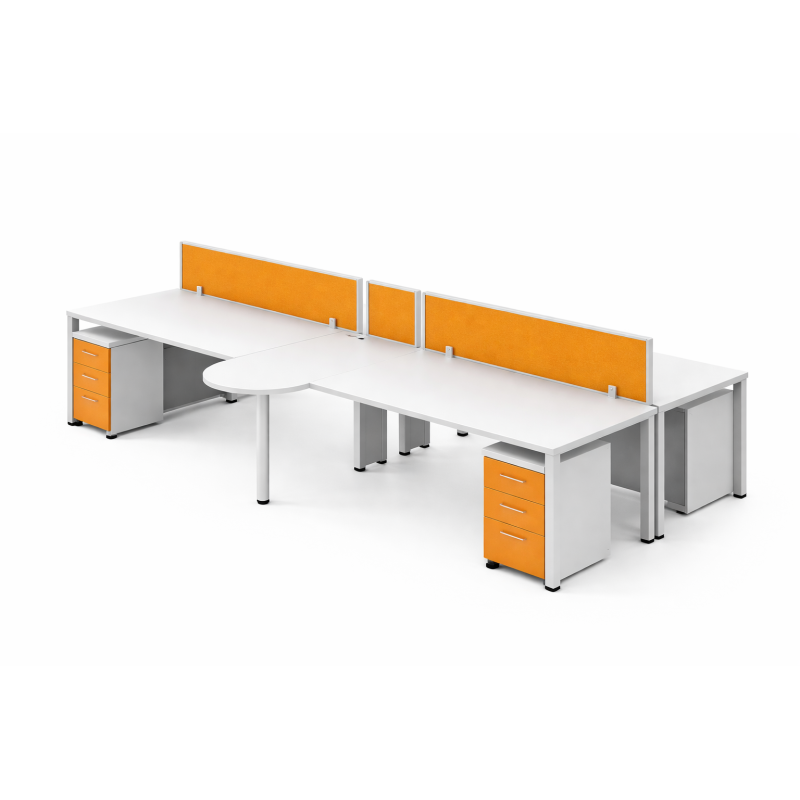 Estación de trabajo para oficina ORBITA CONNECT-Inicio-Muebles para oficina Guadalajara y CDMX