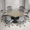 Mesa de Juntas Hexa Glass Executive