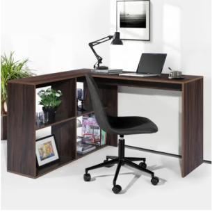 Escritorio Mccoy Forma L Con Librero