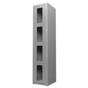 LOCKER METALICO - 4 PUERTAS
