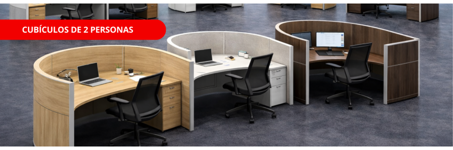 Cubículos 2 personas