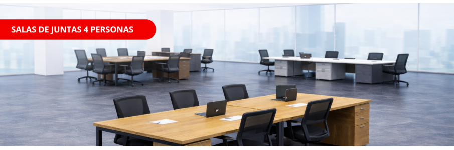Salas de juntas 4 personas