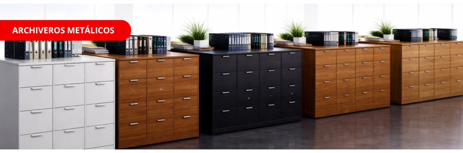 Archiveros metálicos desde 1 hasta 6 gavetas, somos fabricantes